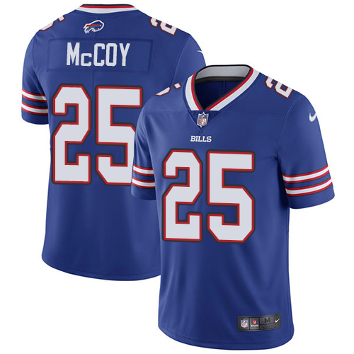 Nike Bills #25 LeSean McCoy Royal Blue Team Color Men's Stitched NFL Vapor Untouchable Limited Jersey - Click Image to Close